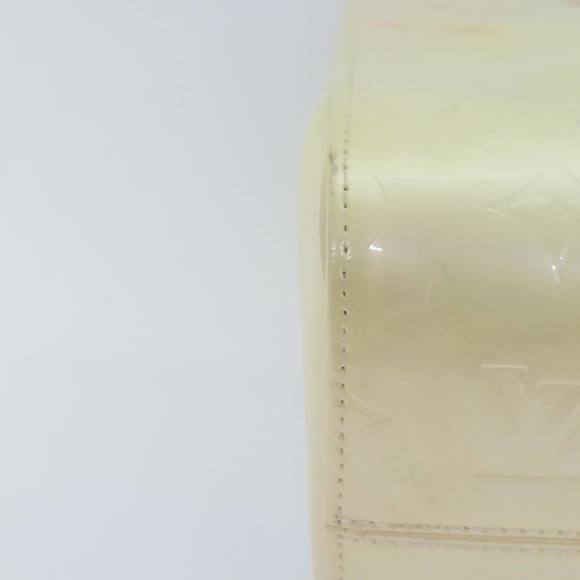 LOUIS VUITTON Monogram Vernis Maple drive Hand Bag Perle M91376 LV Auth 94859 - Picture 16 of 16